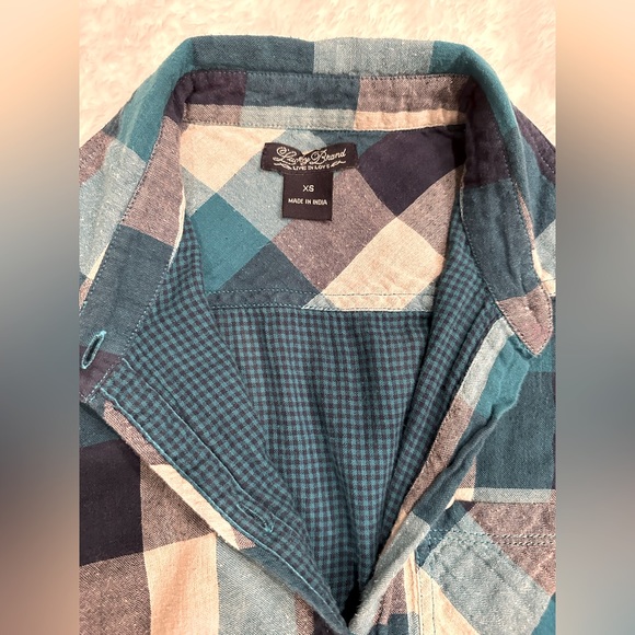 Lucky Brand Button Down Flannel Shirt - Picture 5 of 5